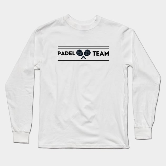 Padel T-Shirt / Padel Team Shirt Long Sleeve T-Shirt by ByMine